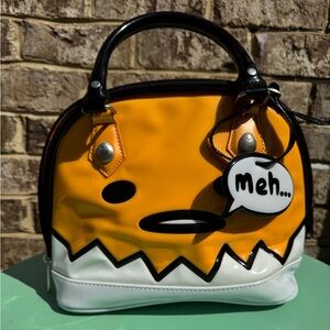 Loungefly Gudetama Big Face Dome Bag